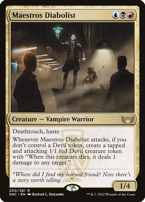 Maestros Diabolist (Streets of New Capenna)