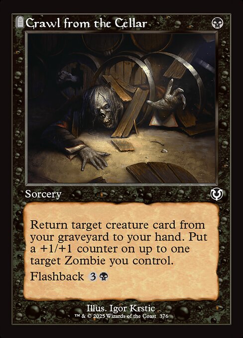 Crawl from the Cellar (Innistrad Remastered)