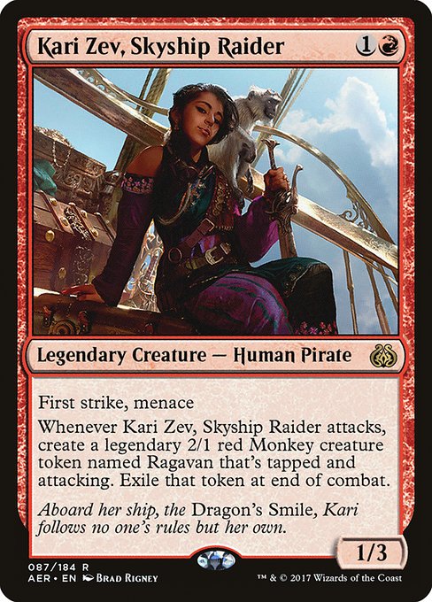 Kari Zev, Skyship Raider (Aether Revolt)