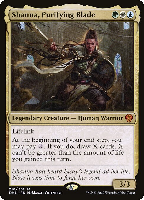 Shanna, Purifying Blade (Dominaria United)
