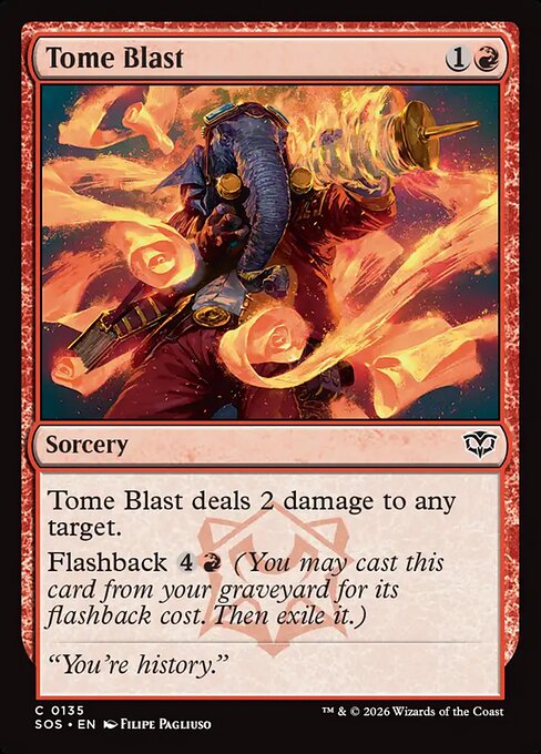 Tome Blast (Secrets of Strixhaven)
