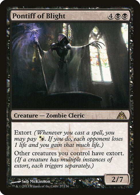 Pontiff of Blight (Dragon's Maze)