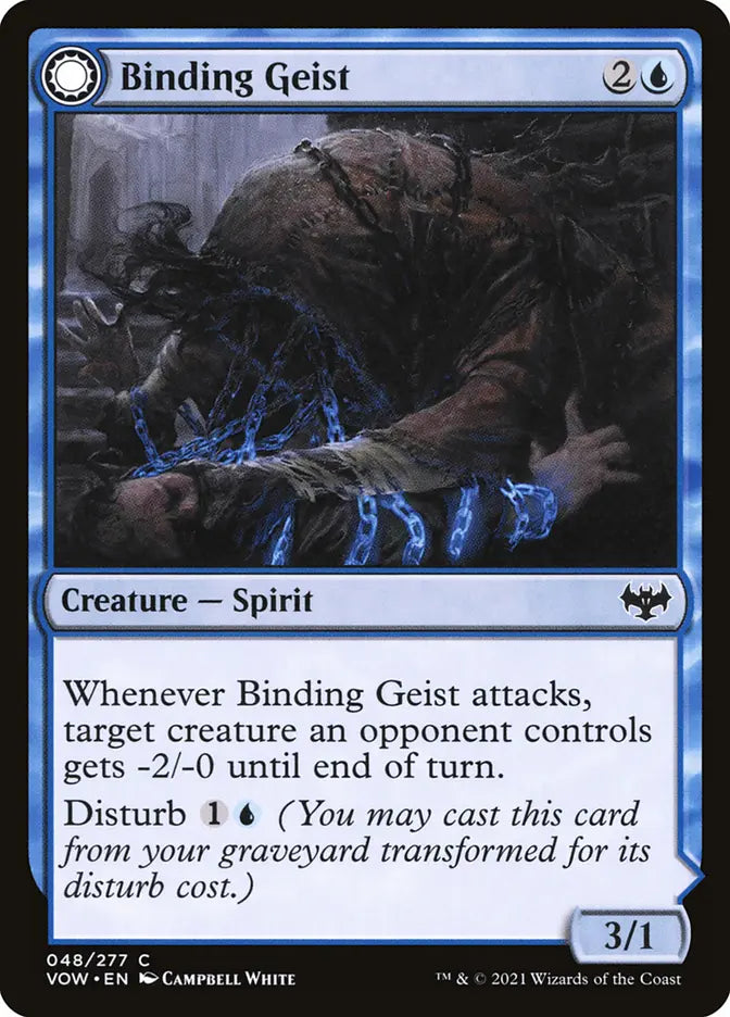 Binding Geist // Spectral Binding (Innistrad: Crimson Vow)