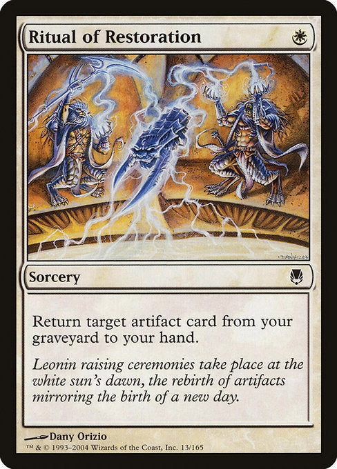 Ritual of Restoration (Darksteel)