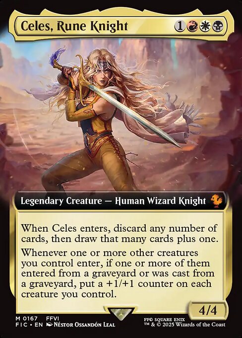 Celes, Rune Knight (Final Fantasy Commander)