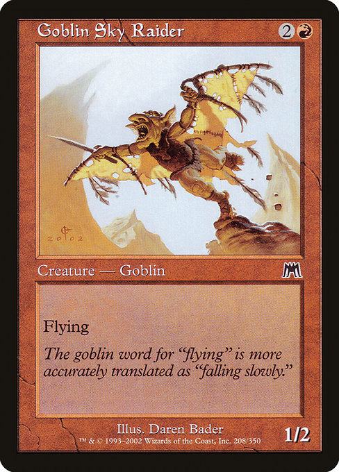 Goblin Sky Raider (Onslaught)