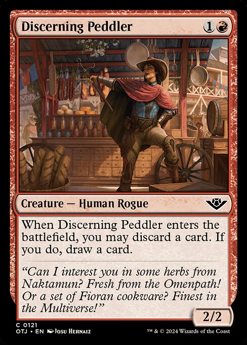 Discerning Peddler (Outlaws of Thunder Junction)