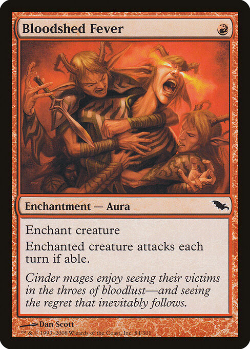 Bloodshed Fever (Shadowmoor)