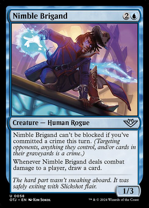 Nimble Brigand (Outlaws of Thunder Junction)