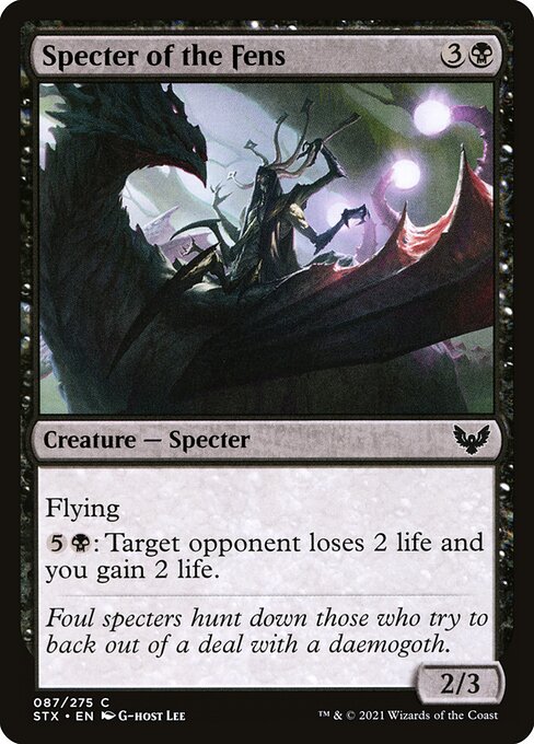 Specter of the Fens (Strixhaven: School of Mages)