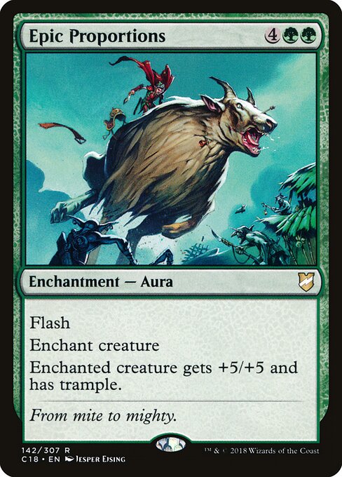 Epic Proportions (Commander 2018)