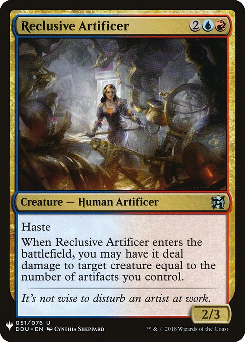 Reclusive Artificer (The List)