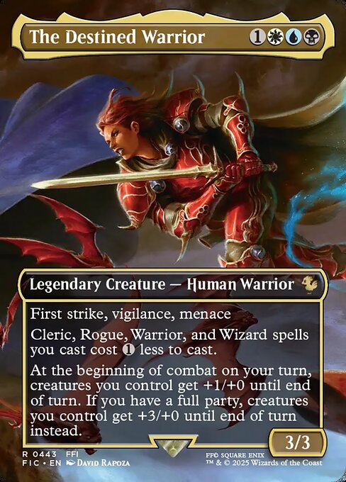 The Destined Warrior (Final Fantasy Commander)