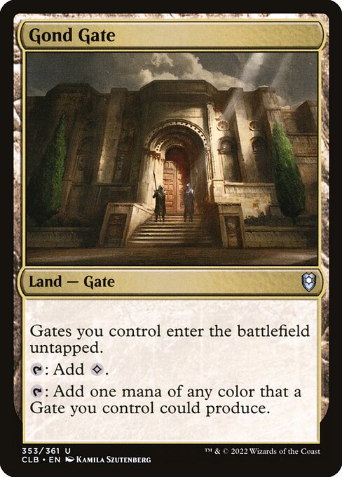 Gond Gate (Commander Legends: Battle for Baldur's Gate)