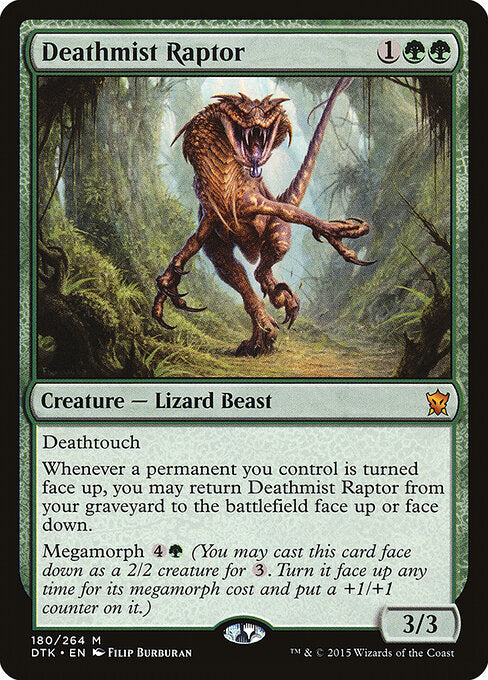 Deathmist Raptor (Dragons of Tarkir)