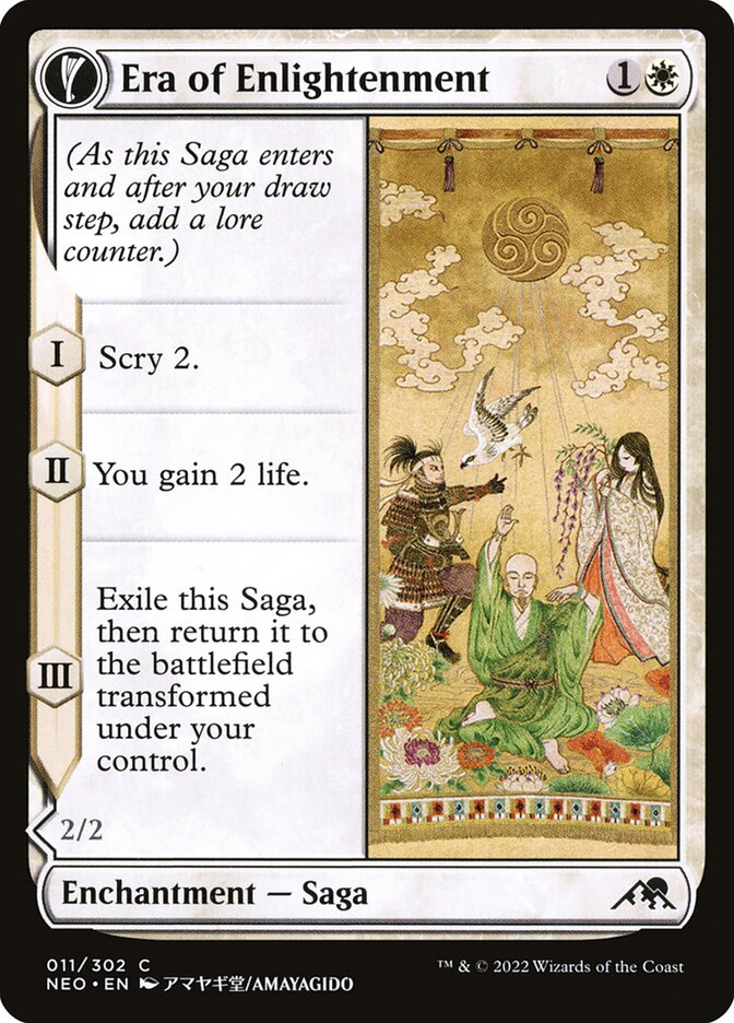 Era of Enlightenment // Hand of Enlightenment (Kamigawa: Neon Dynasty)