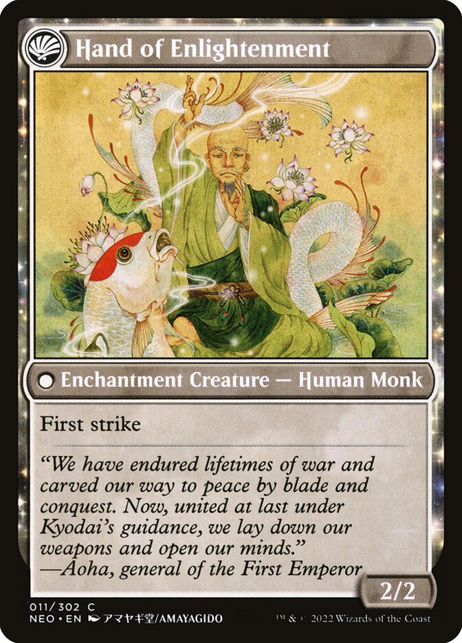 Era of Enlightenment // Hand of Enlightenment (Kamigawa: Neon Dynasty)