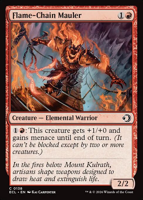 Flame-Chain Mauler (Lorwyn Eclipsed)