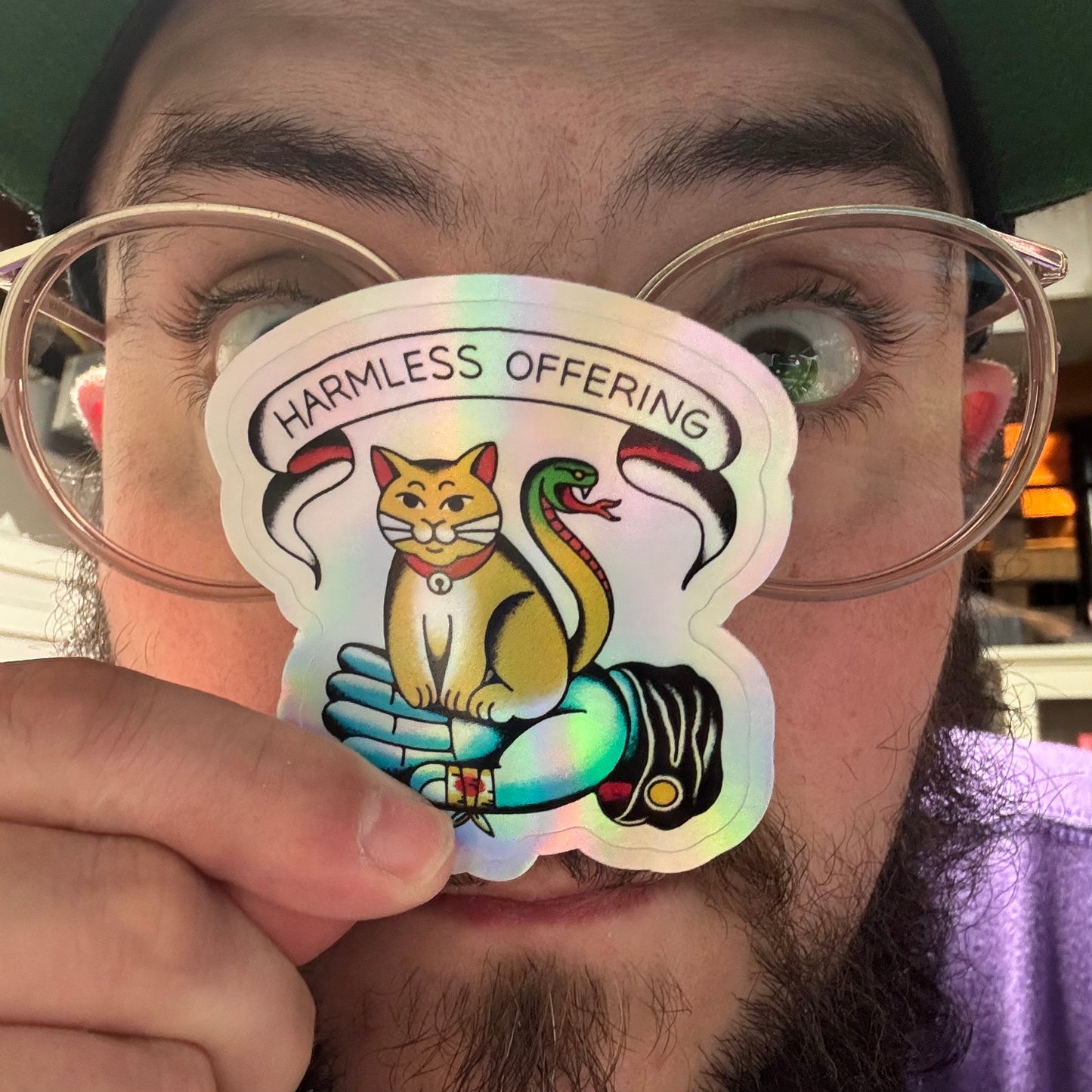 Not So Harmless Shiny Stickers