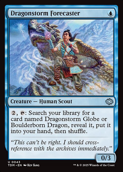 Dragonstorm Forecaster (Tarkir: Dragonstorm)