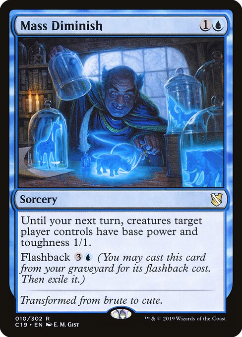 Mass Diminish (Commander 2019)