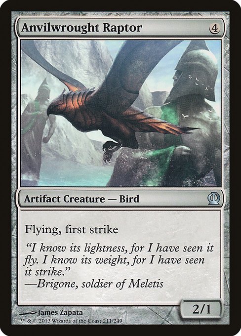 Anvilwrought Raptor (Theros) – Harmless Offering