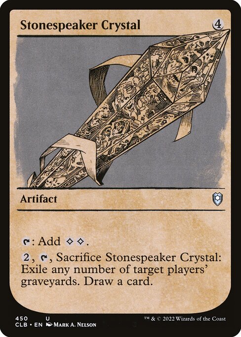 Stonespeaker Crystal (Commander Legends: Battle for Baldur's Gate)