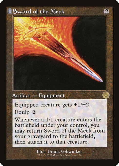 Sword of the Meek (The Brothers' War Retro Artifacts)