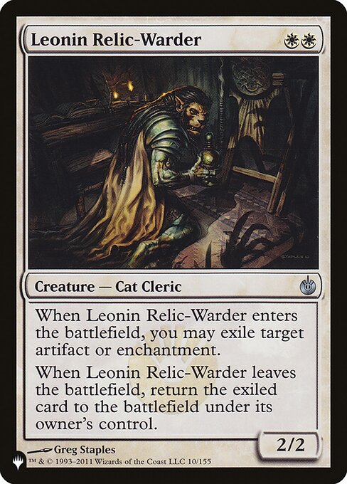 Leonin Relic-Warder (The List)