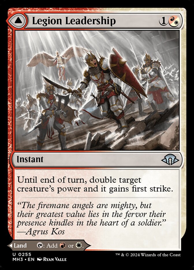 Legion Leadership // Legion Stronghold (Modern Horizons 3)