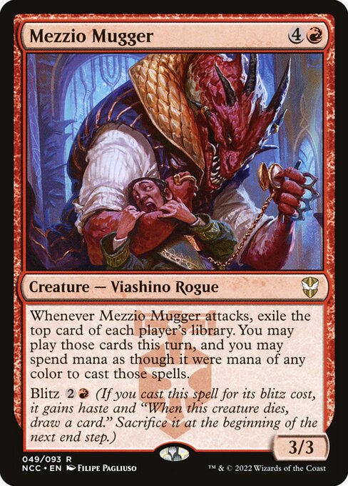 Mezzio Mugger (New Capenna Commander)