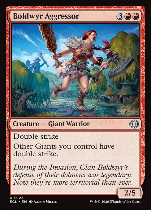 Boldwyr Aggressor (Lorwyn Eclipsed)