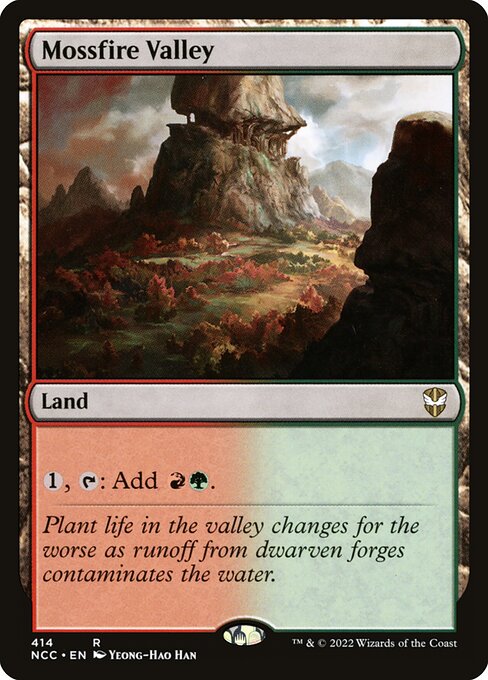 Mossfire Valley (New Capenna Commander)