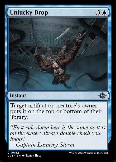 Unlucky Drop (The Lost Caverns of Ixalan)