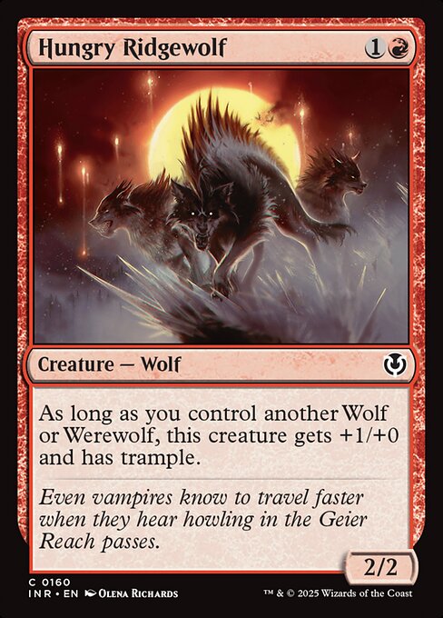 Hungry Ridgewolf (Innistrad Remastered)