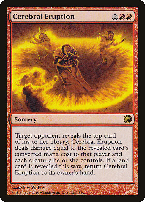 Cerebral Eruption (Scars of Mirrodin)