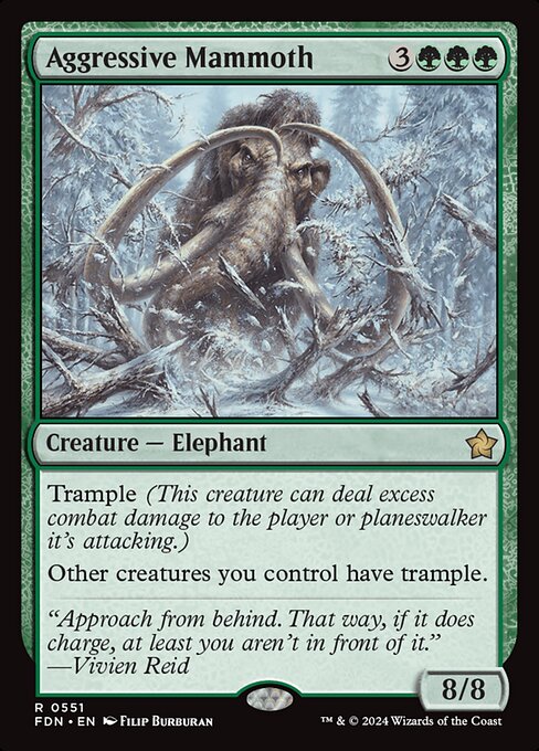 Aggressive Mammoth (Foundations)
