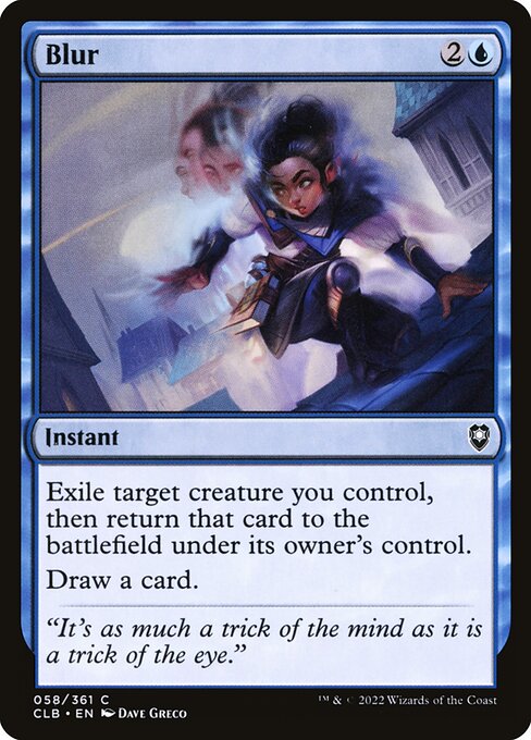 Blur (Commander Legends: Battle for Baldur's Gate)