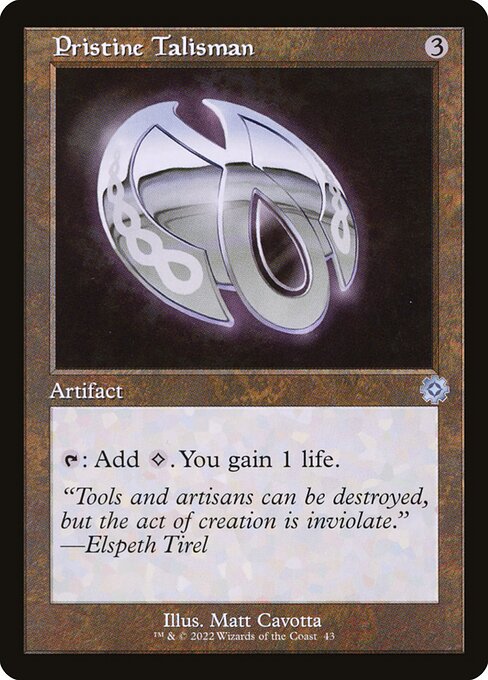 Pristine Talisman (The Brothers' War Retro Artifacts)