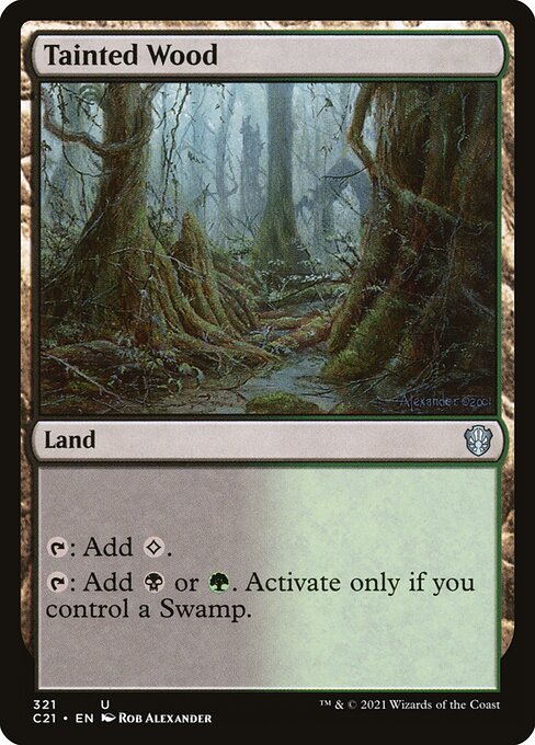 Tainted Wood (Commander 2021)