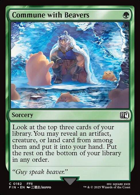 Commune with Beavers (Final Fantasy)