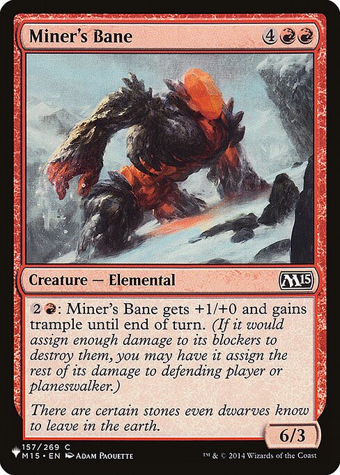 Miner's Bane (The List)