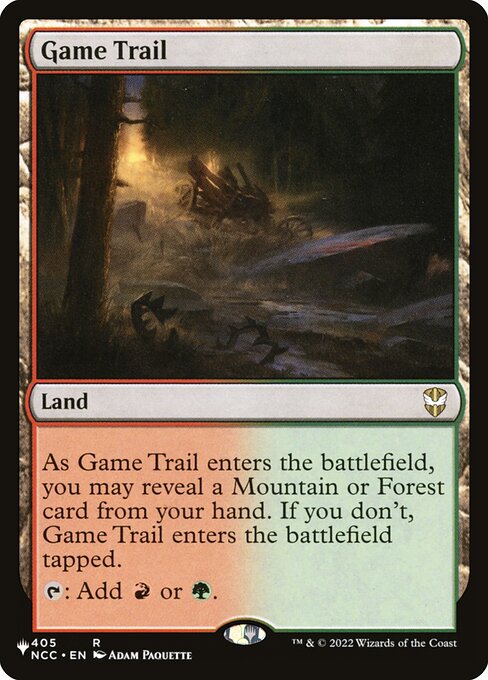 Game Trail (The List)