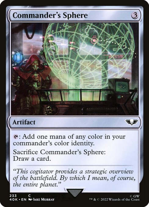 Commander's Sphere (Warhammer 40,000 Commander)