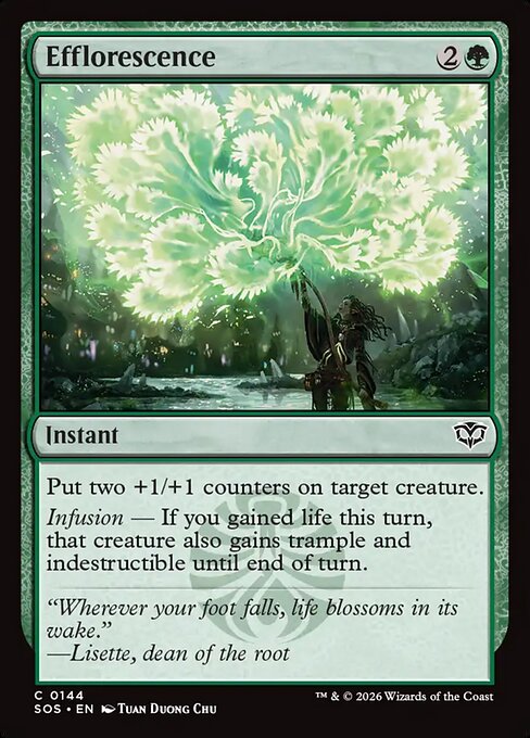 Efflorescence (Secrets of Strixhaven)
