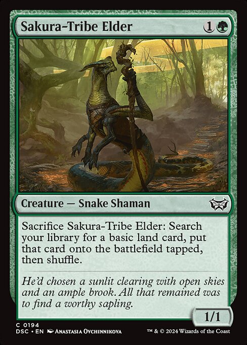 Sakura-Tribe Elder (Duskmourn: House of Horror Commander)