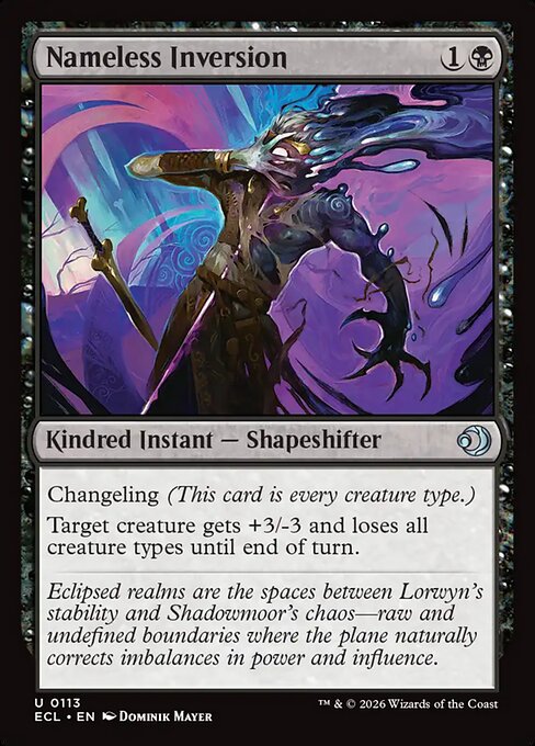 Nameless Inversion (Lorwyn Eclipsed)
