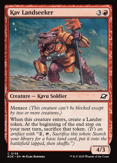 Kav Landseeker (Edge of Eternities)