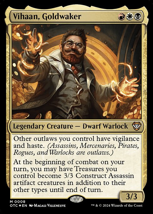 Vihaan, Goldwaker (Outlaws of Thunder Junction Commander)