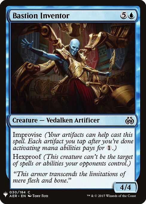 Bastion Inventor (The List)